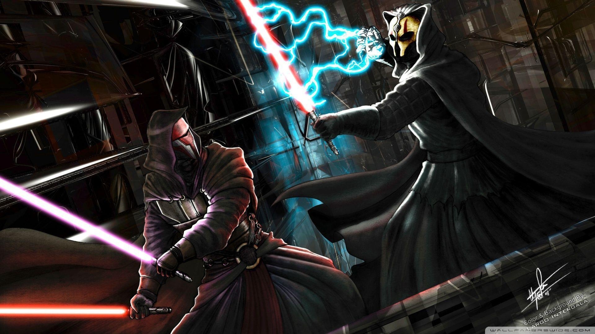 1920x1080 Darth Nihilus Vs Darth Revan HD desktop wallpaper, High, Desktop