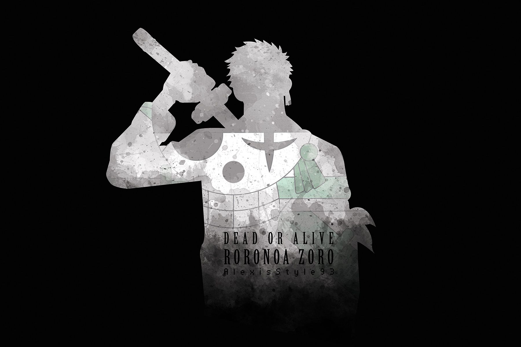 1800x1200 Zoro Black Wallpaper Free Zoro Black Background, Desktop