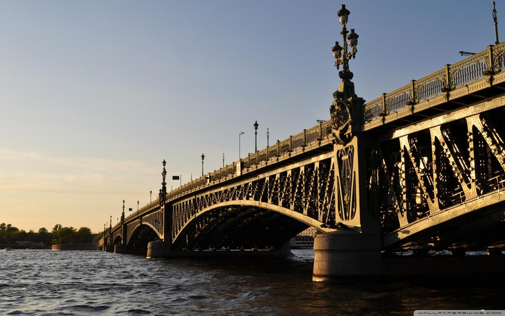 1680x1050 Bridge In Saint Petersburg ❤ 4K HD Desktop Wallpaper for 4K Ultra, Desktop