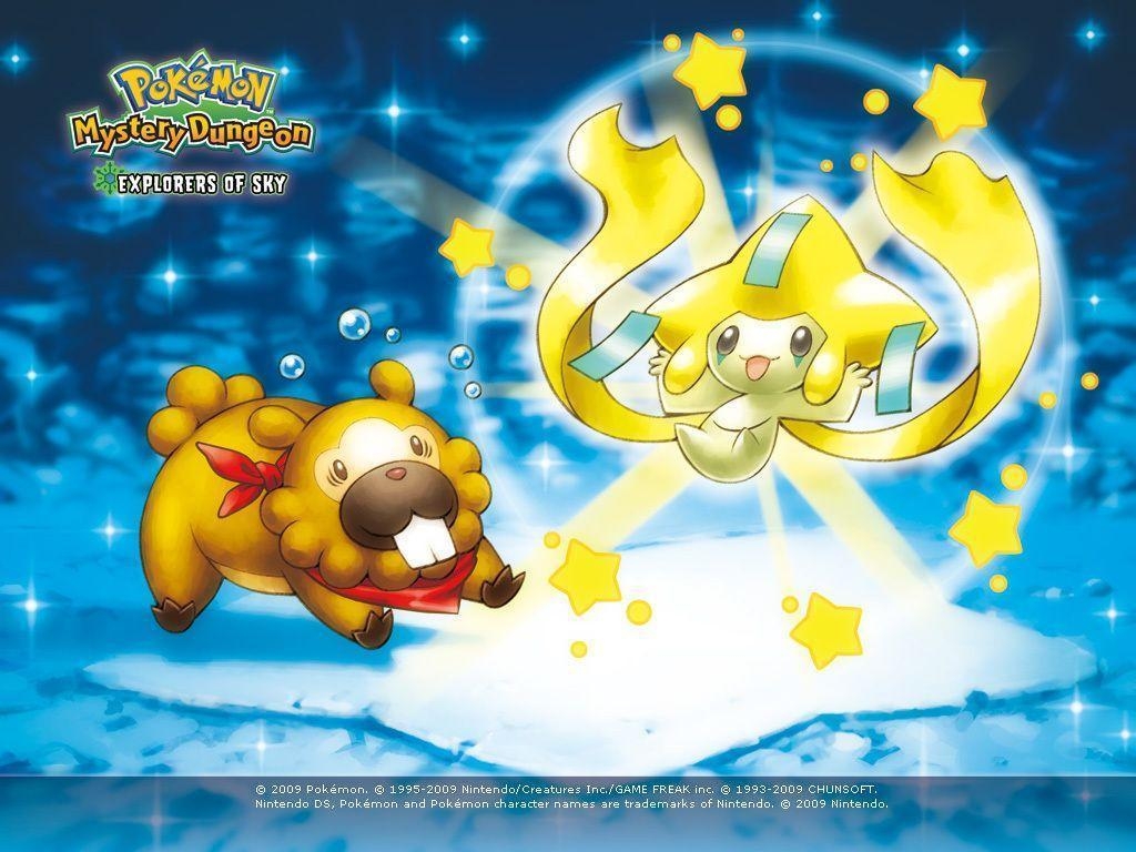 1030x770 Cutest Pokemon image Bidoof and Jirachi HD wallpaper and background, Desktop