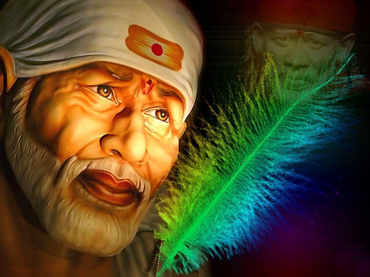 1200x900 Sai Baba 3D Wallpaper Free Sai Baba 3D Background, Desktop