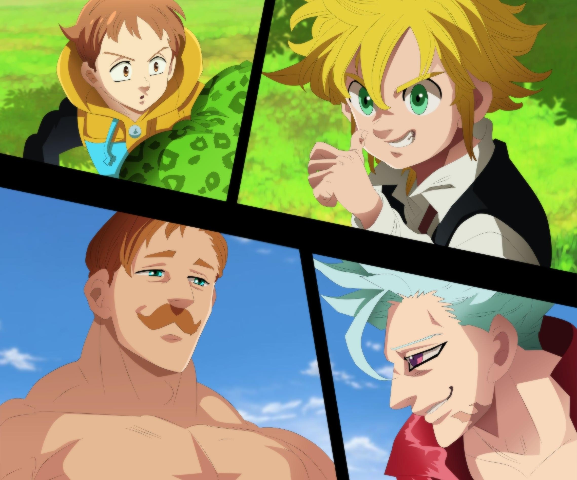 2280x1900 Wallpaper Anime, The Seven Deadly Sins, Ban, Escanor, King Desktop, Desktop