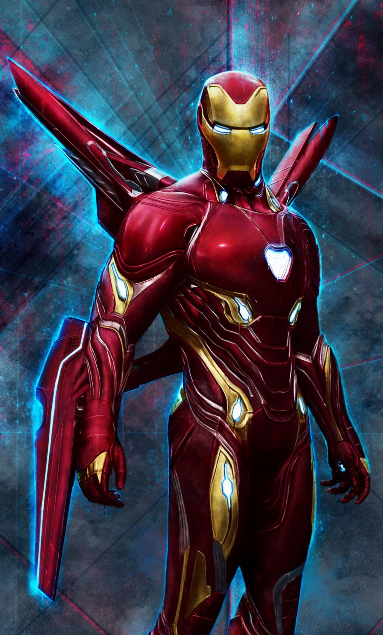 1280x2120 Iron Man Bleeding Edge Armor iPhone HD 4k Wallpaper, Phone