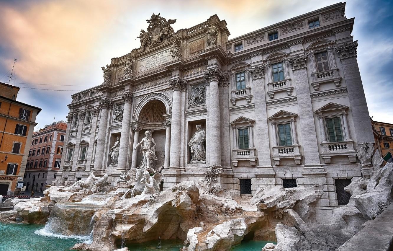 1340x850 Wallpaper Rome, Italy, The Vatican, Vatican City (Italy), Trevi, Desktop