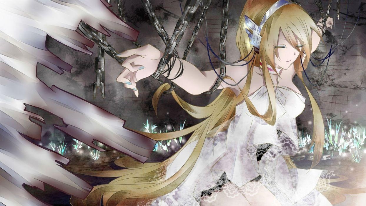 1250x700 Sad mood sorrow dark people love angel anime original girl fantasy, Desktop