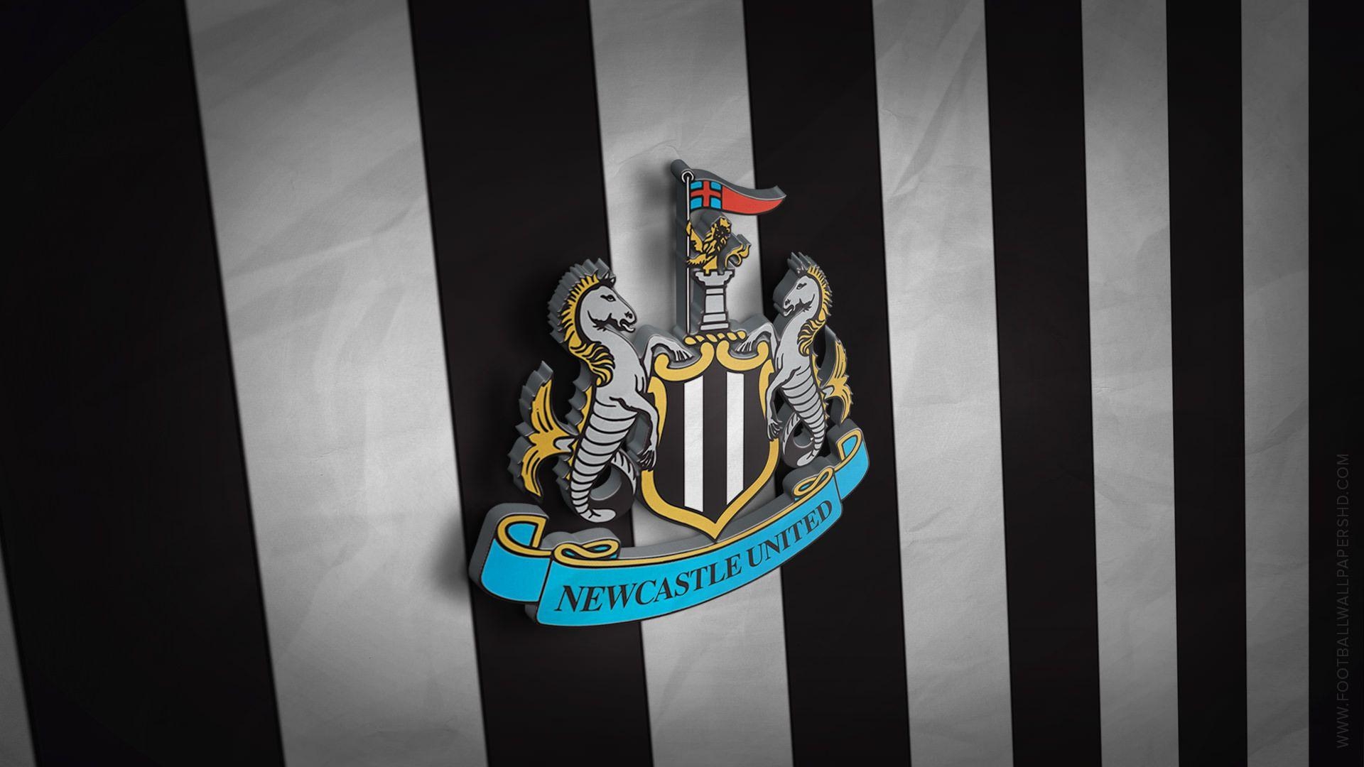 1920x1080 Newcastle United 3D Logo Wallpaper. Newcastle united, Desktop