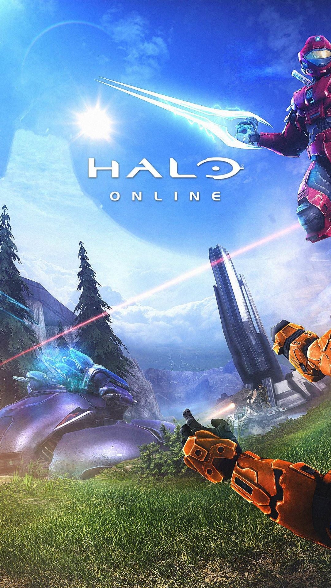 1080x1920 Download wallpaper: HALO Online, Phone