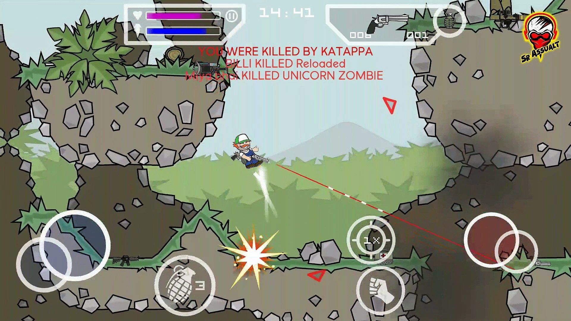 1920x1080 Doodle Army 2, Mini Militia outpost multiplayer hotspot gameplay, Desktop