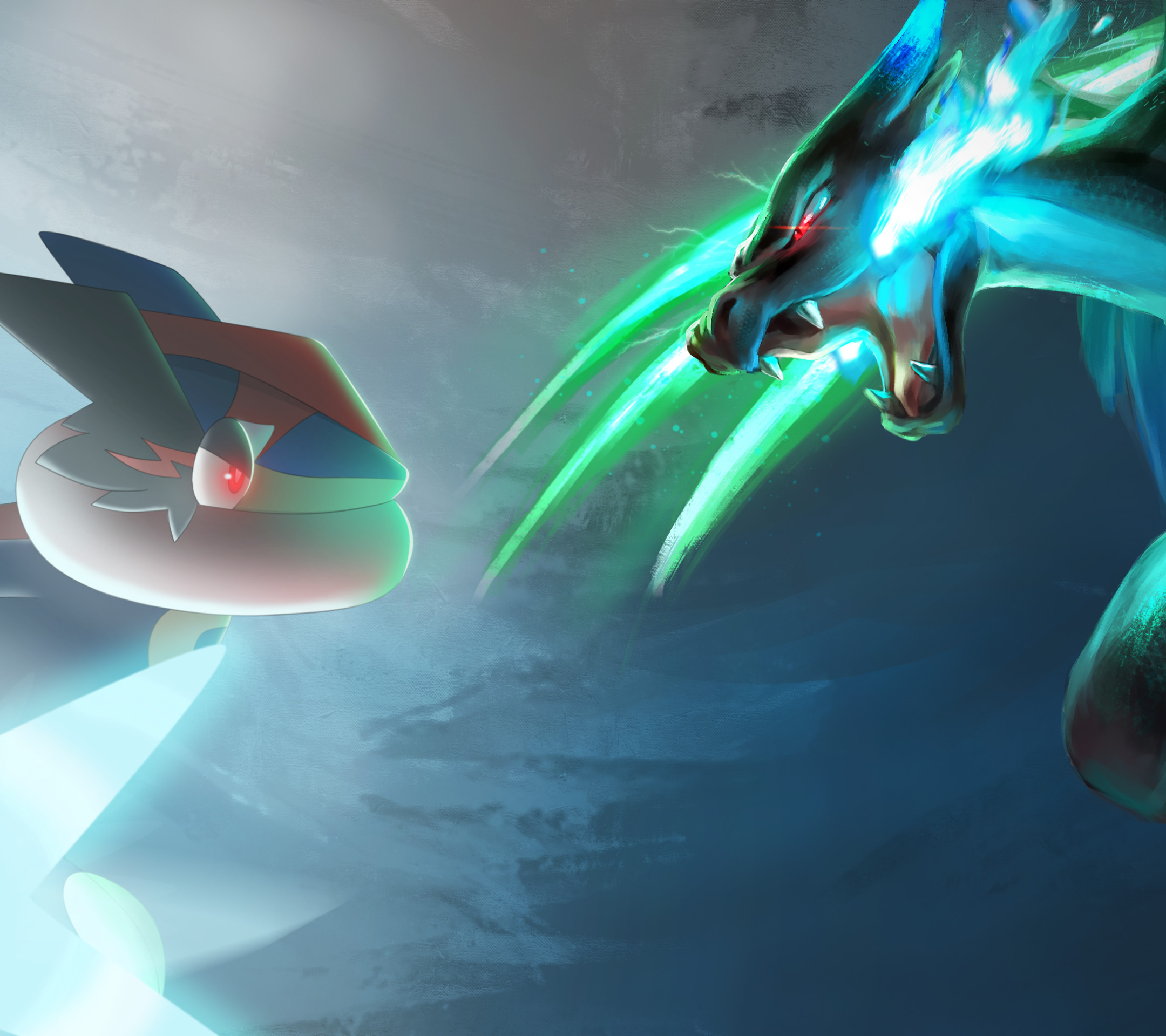2160x1920 Pokemon Mega Charizard X, Desktop