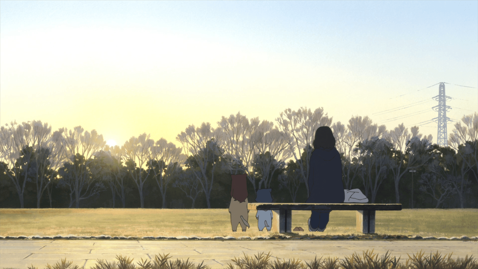 1600x900 Ame, Yuki, and their mum (Wolf Children) Wallpaper and Background, Desktop