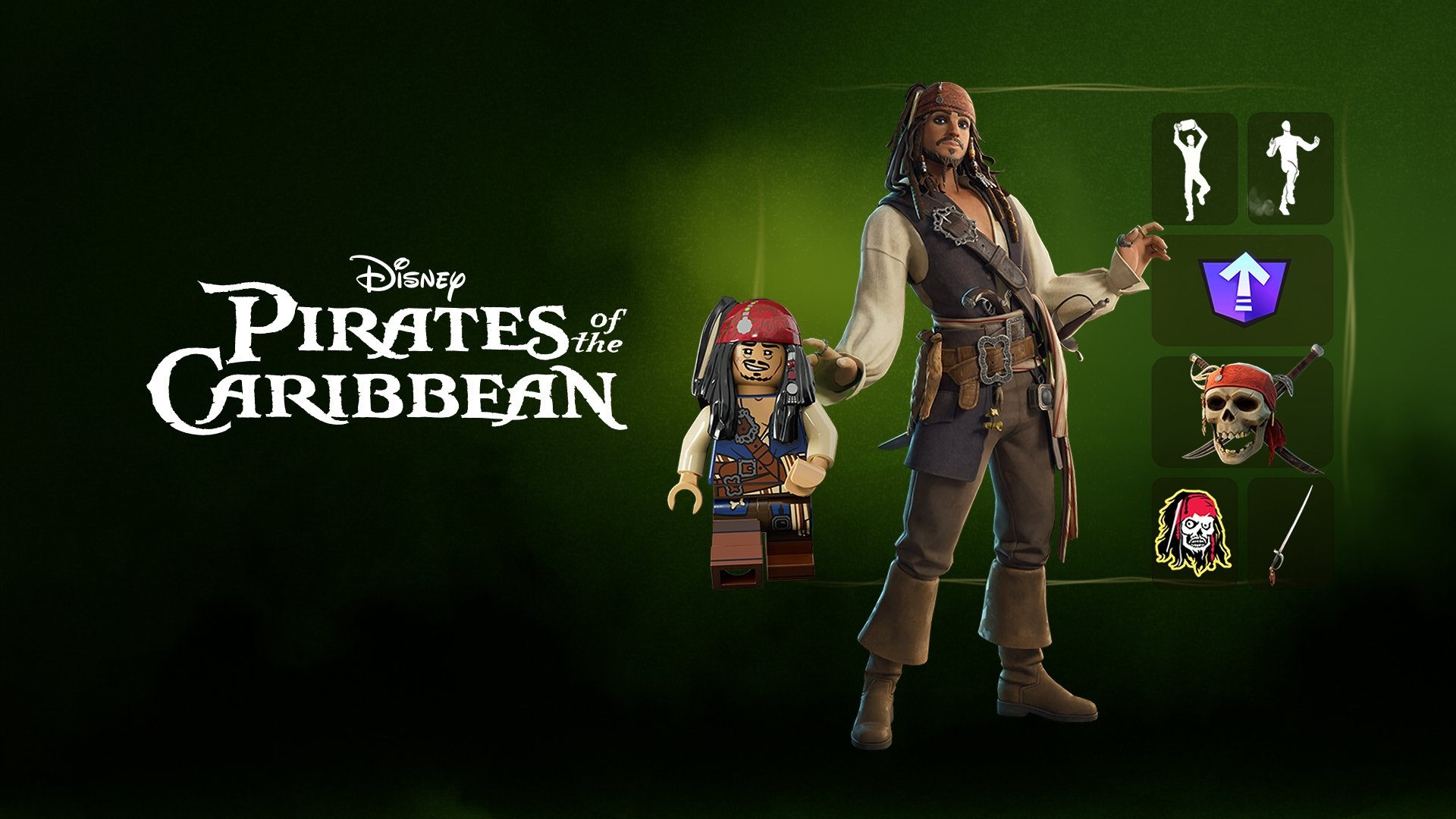 1920x1080 Jack Sparrow Fortnite wallpaper, Desktop