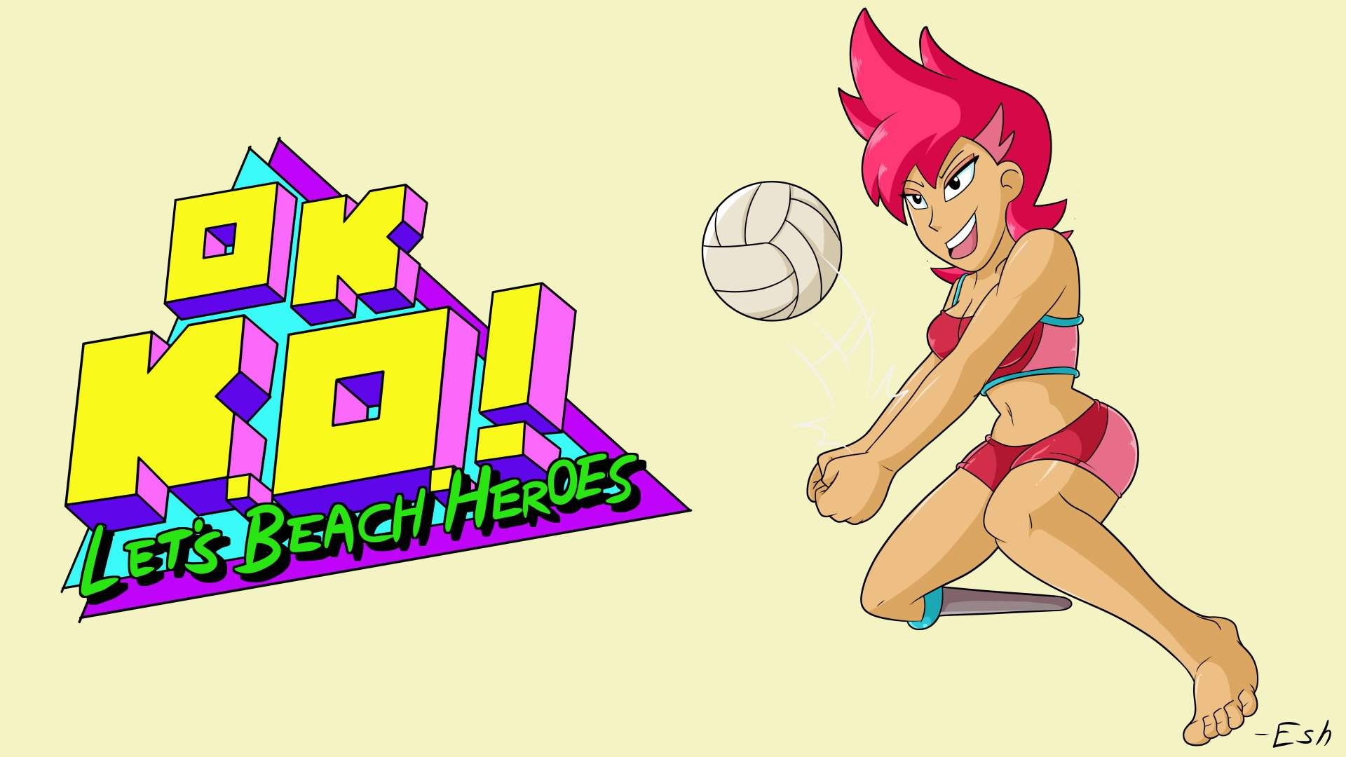 1920x1080 Let's Beach Heroes Action OK KO.aminoapps.com, Desktop