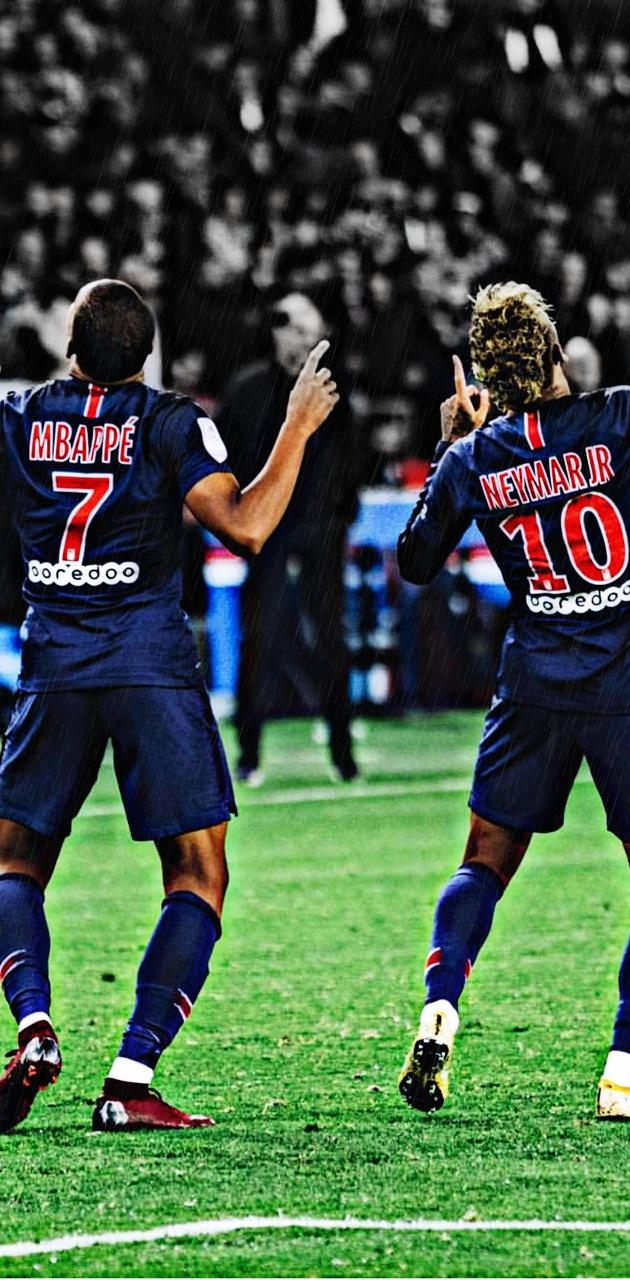 630x1280 Messi Neymar Mbappe PSG Wallpaper Free Messi Neymar Mbappe PSG Background, Phone