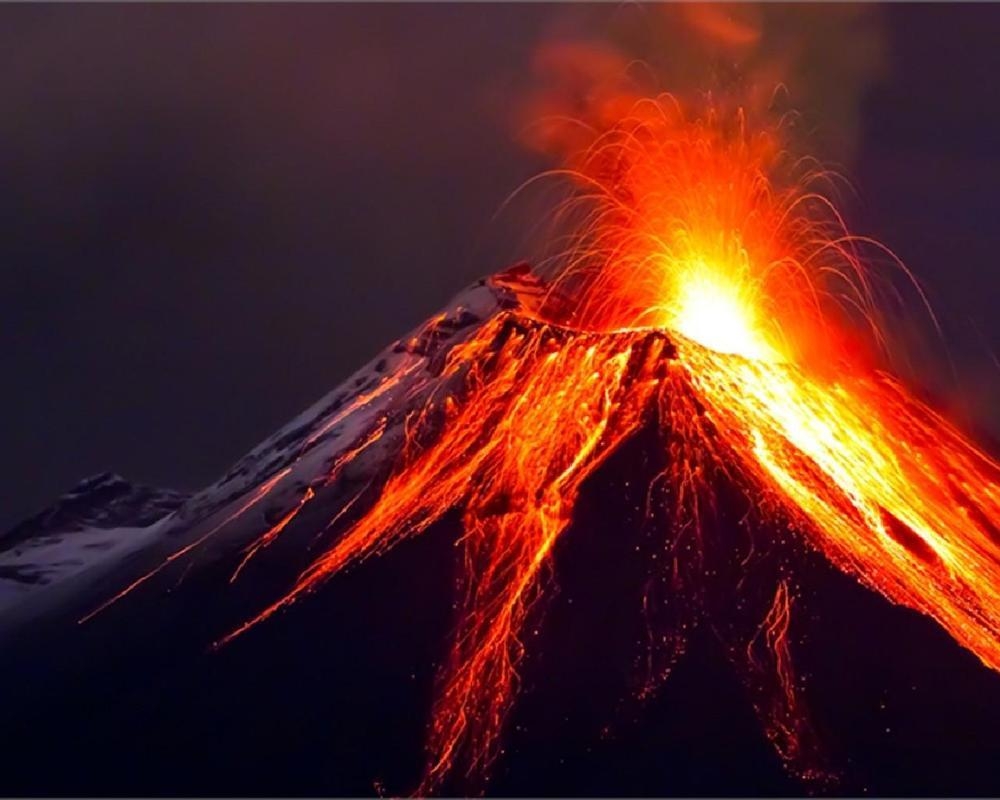 1000x800 Volcano Wallpaper HD for Android, Desktop