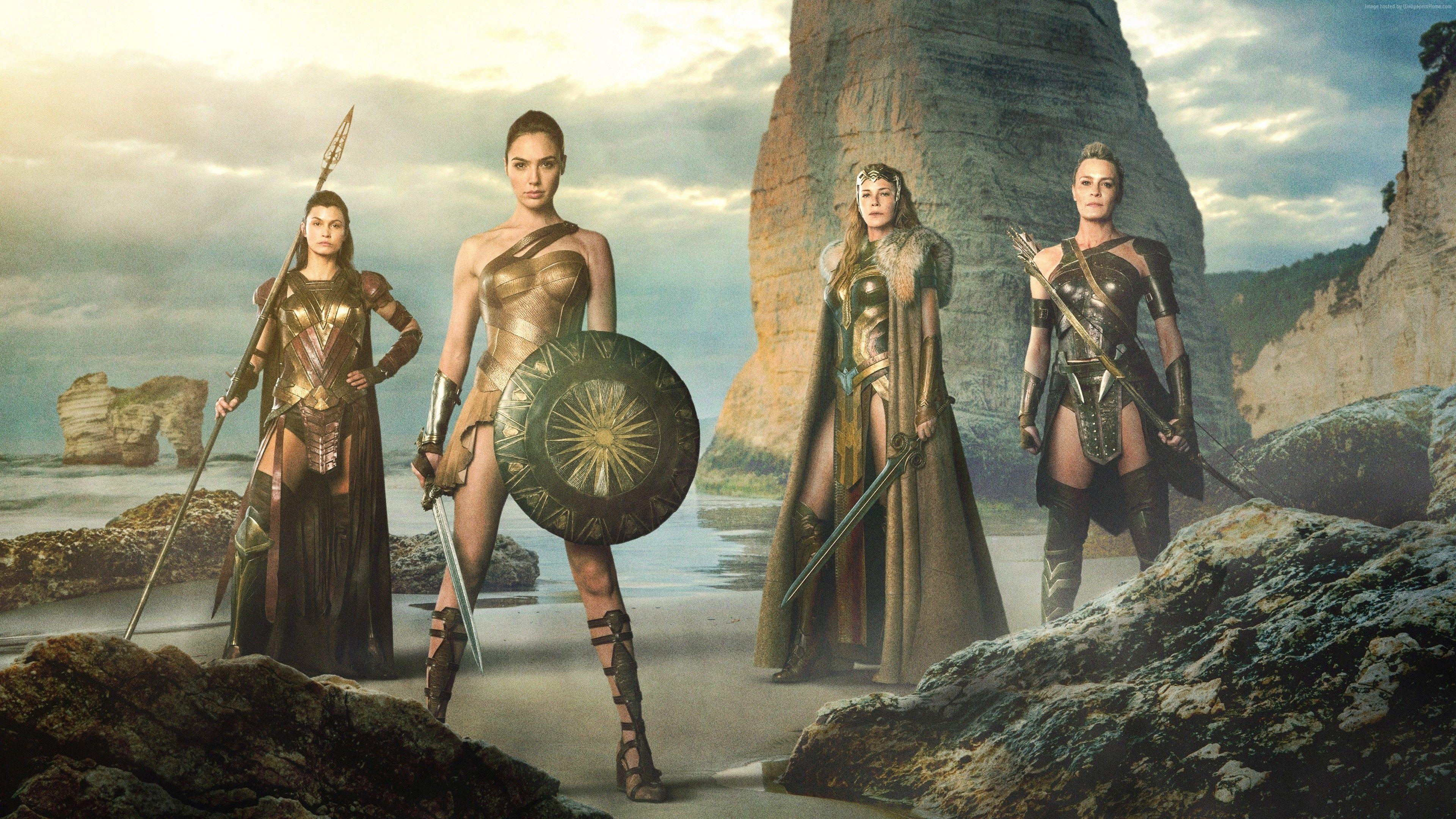 3840x2160 Wonder Woman Wallpaper, Movies: Wonder Woman, Gal Gadot, superhero, Desktop