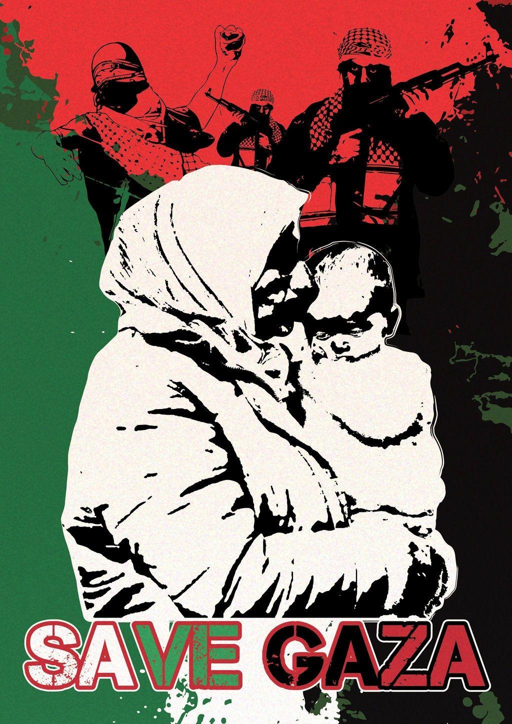 1030x1450 Save Gaza Poster, Phone