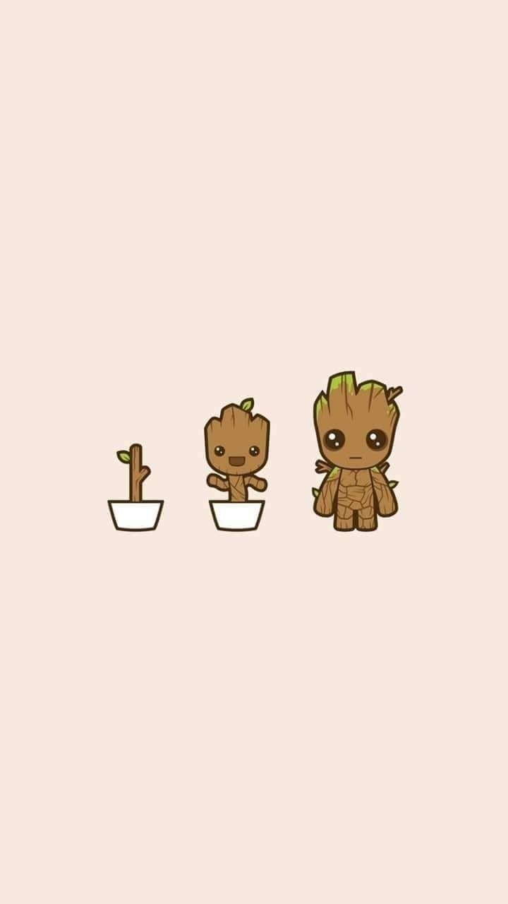 720x1280 cute groot wallpaper shared, Phone