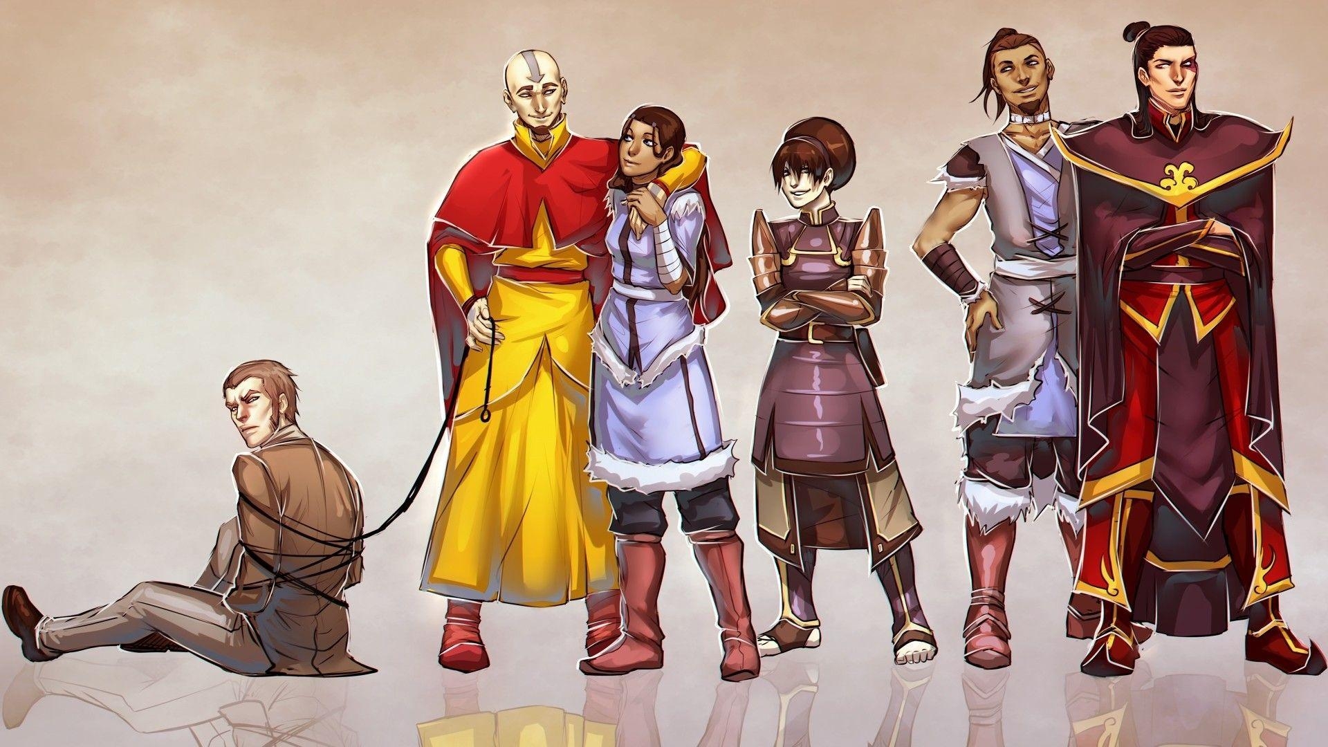 1920x1080 Toph, Zuko, Aang, Katara, TV Series, Sokka wallpaper, Desktop