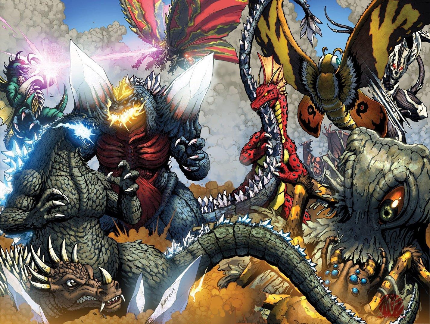 1430x1080 Godzilla: Rulers Of Earth Wallpaper, Desktop