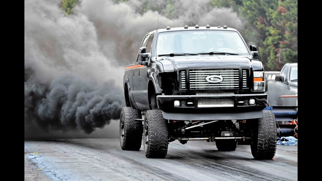 1280x720 Diesel Trucks Rolling Coal, Desktop