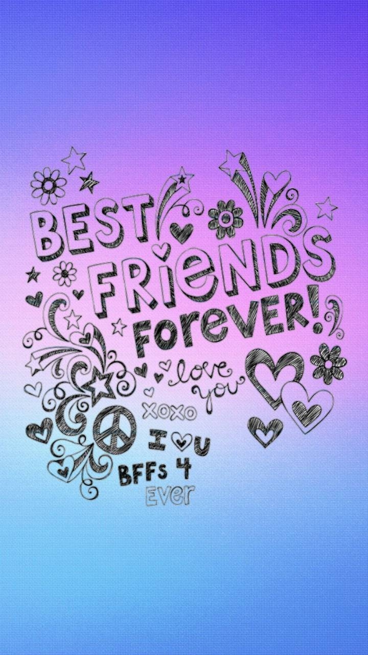 720x1280 Background Bff Wallpaper, Phone