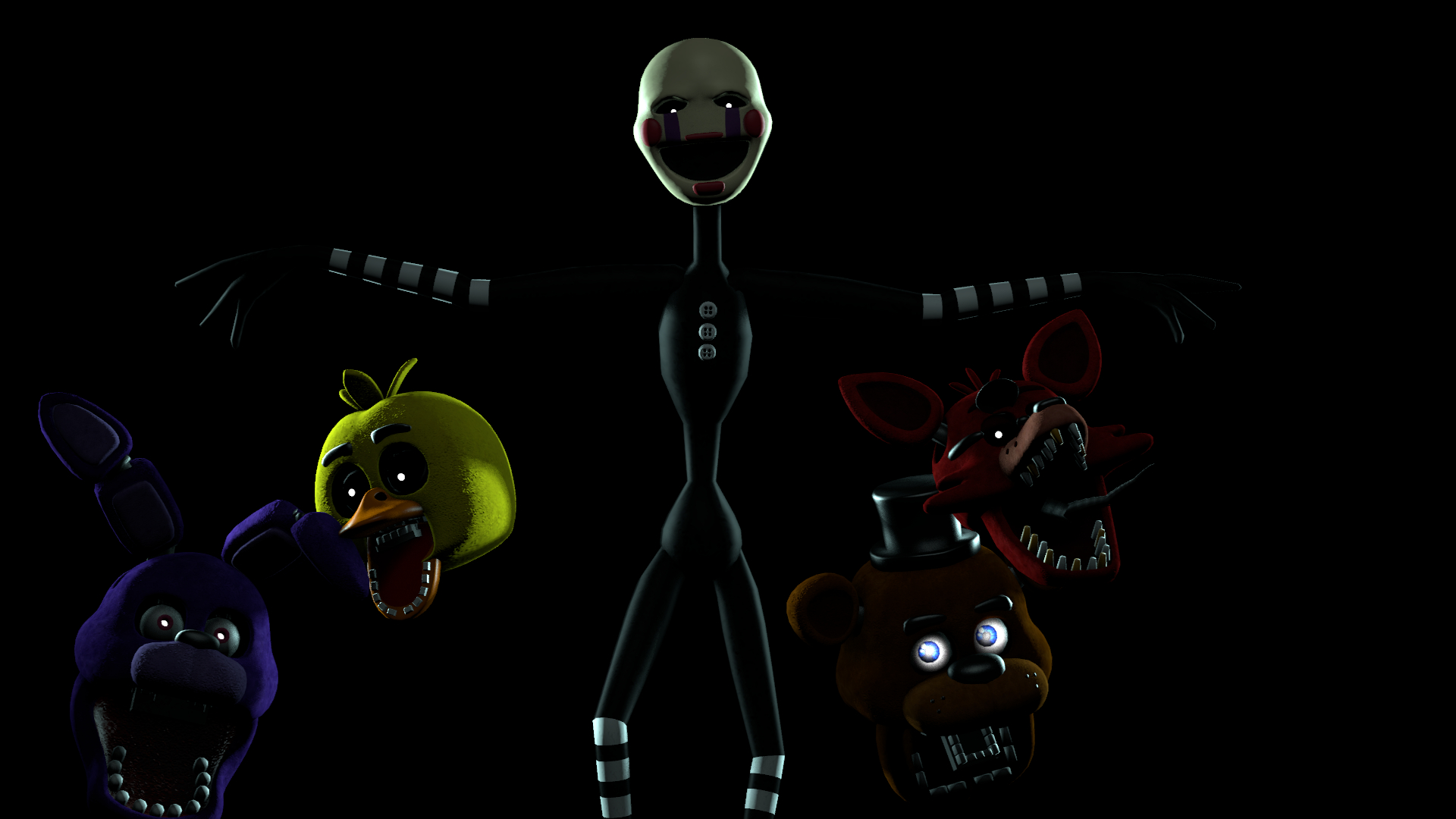 1920x1080 Puppet (Five Nights at Freddy's) HD Wallpaper and Background Image, Desktop