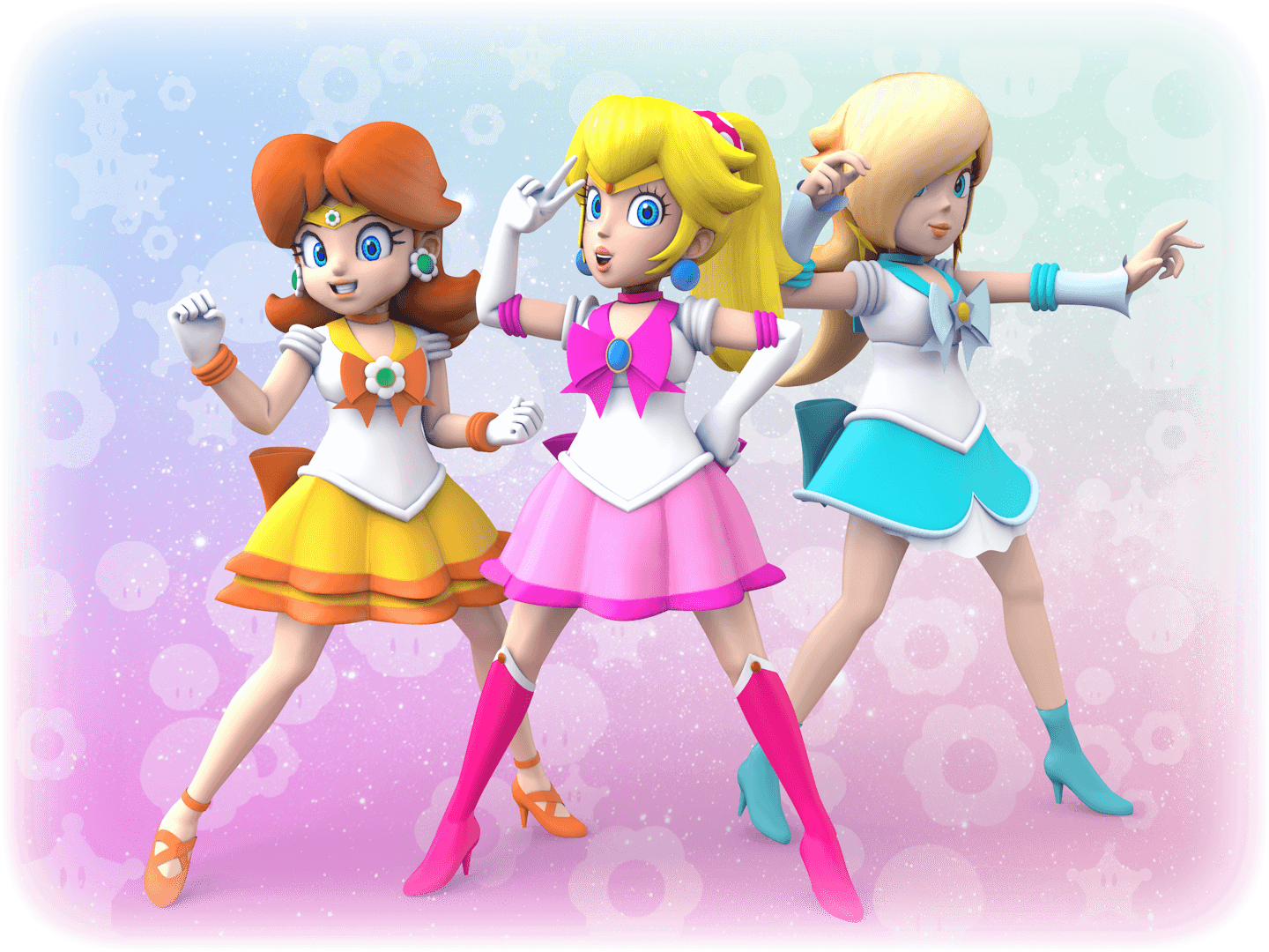 1440x1080 Princess Peach, Daisy and Rosalina image Salior Princesss! :D HD, Desktop