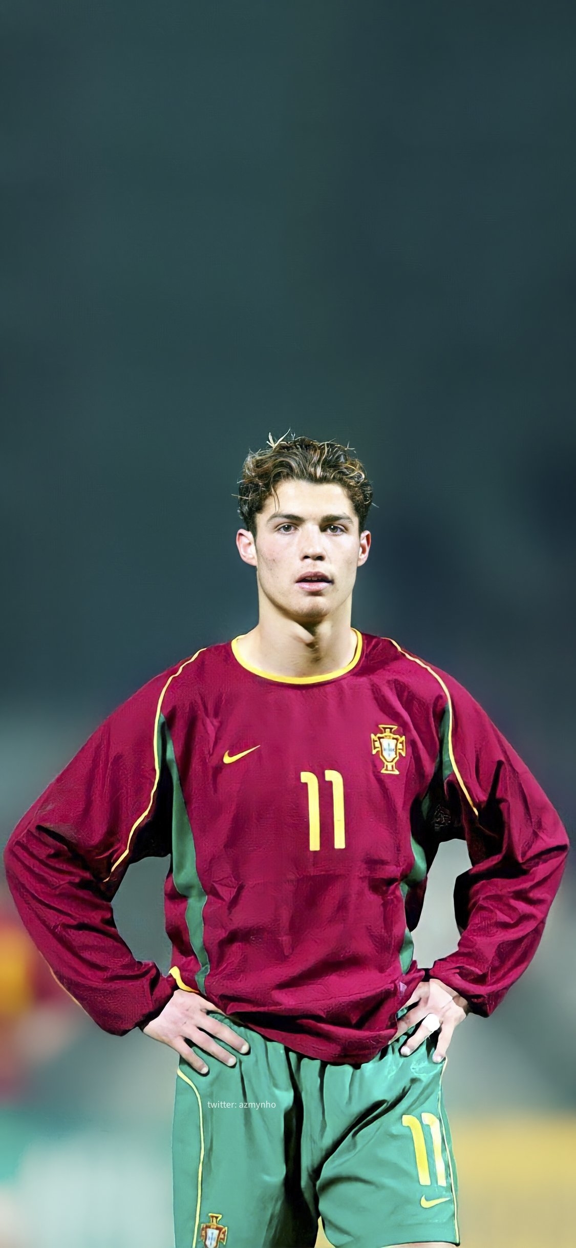 1130x2440 توییتر \ Azmy در توییتر: Young Cristiano #Ronaldo Wallpaper (4K), Phone