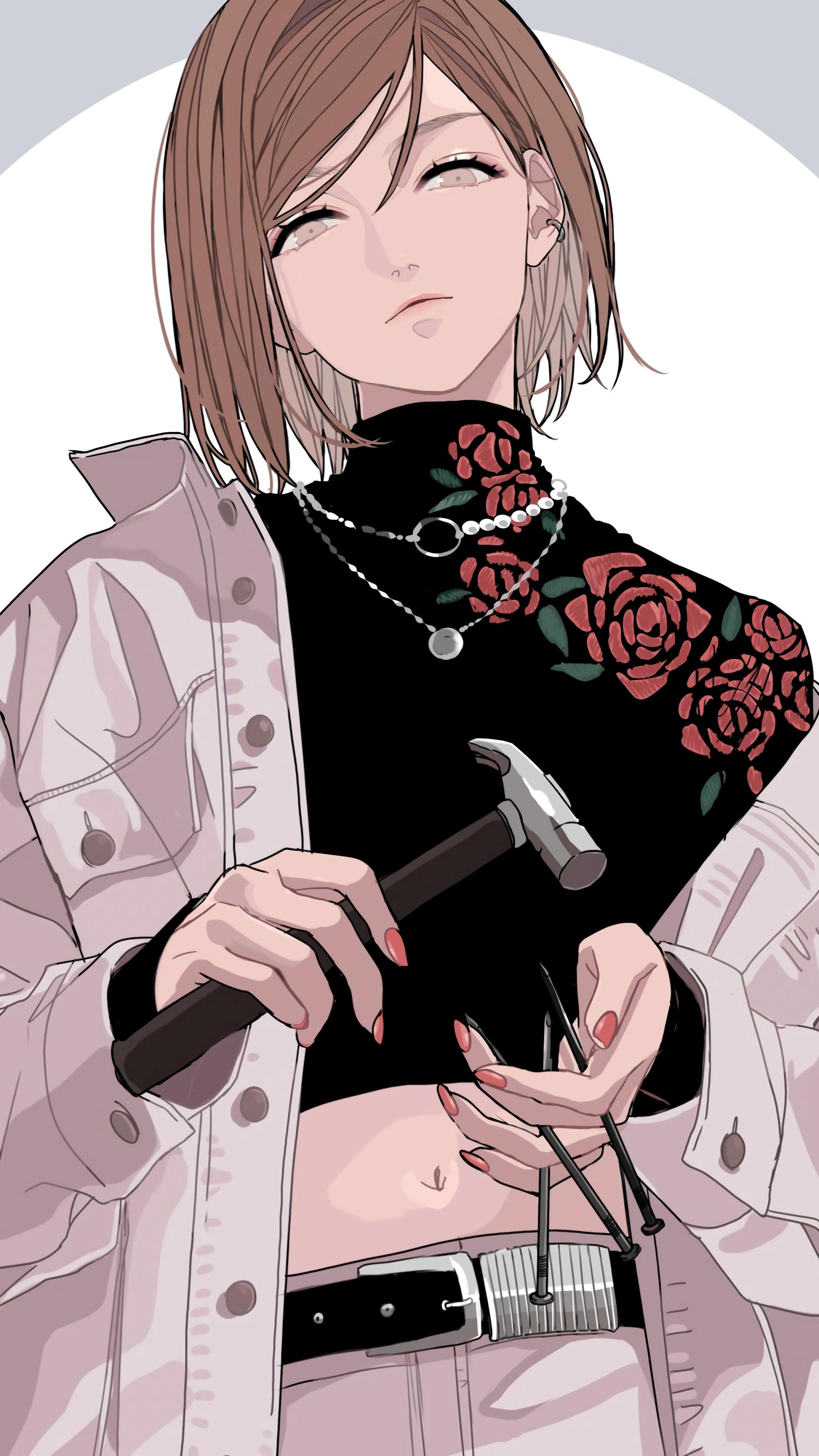 2250x4000 Casual look” Nobara Kugisaki [Jujutsu kaisen] (2250×4000), Phone