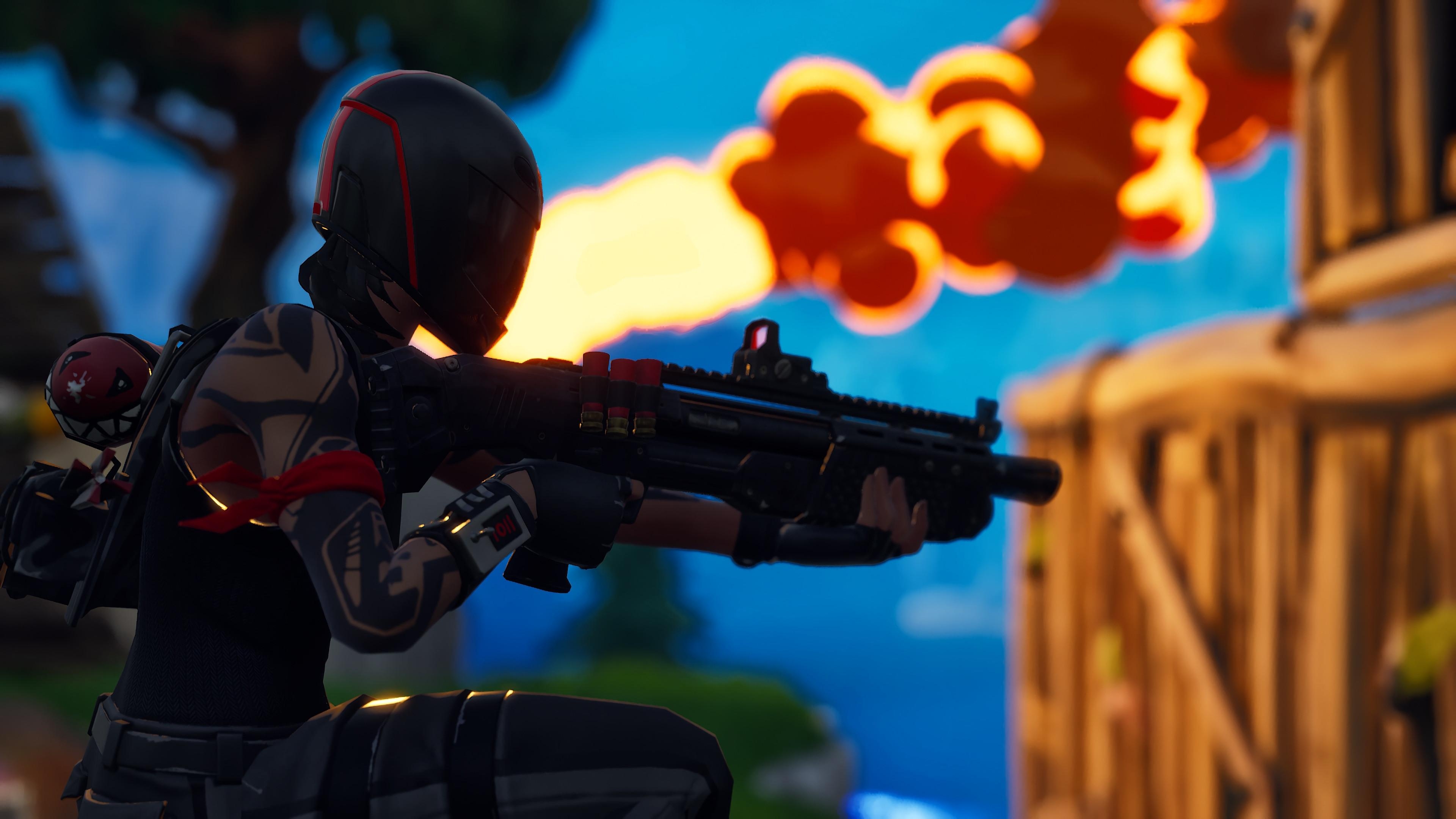 3840x2160 Redline 4K 8K HD Fortnite Battle Royale Wallpaper, Desktop