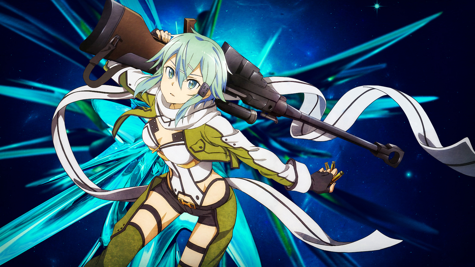 1600x900 Sinon (Sword Art Online) Wallpaper and Background Imagex900, Desktop