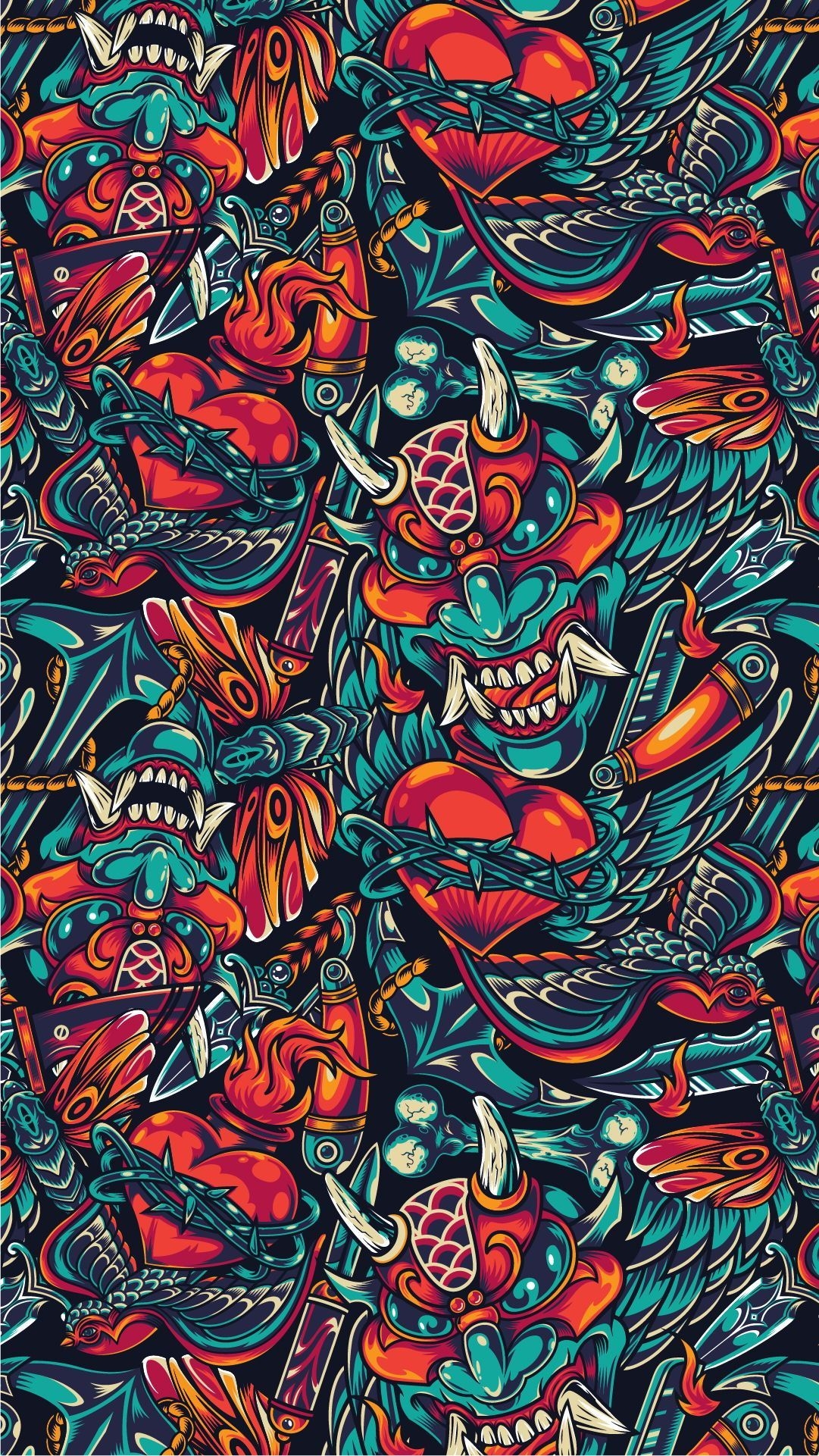 1090x1930 Day Of The Dead Apparel designs. Graffiti wallpaper iphone, Graffiti wallpaper, Pop art wallpaper, Phone