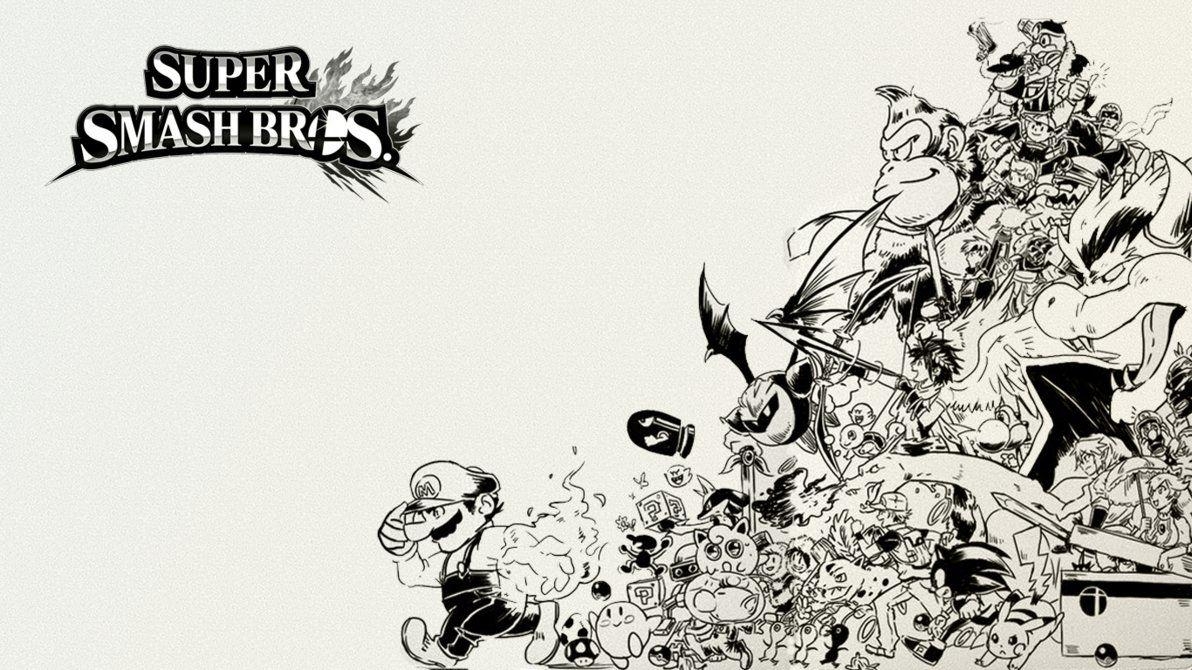 1200x670 Super Smash Bros Sketch Wallpaper, Desktop