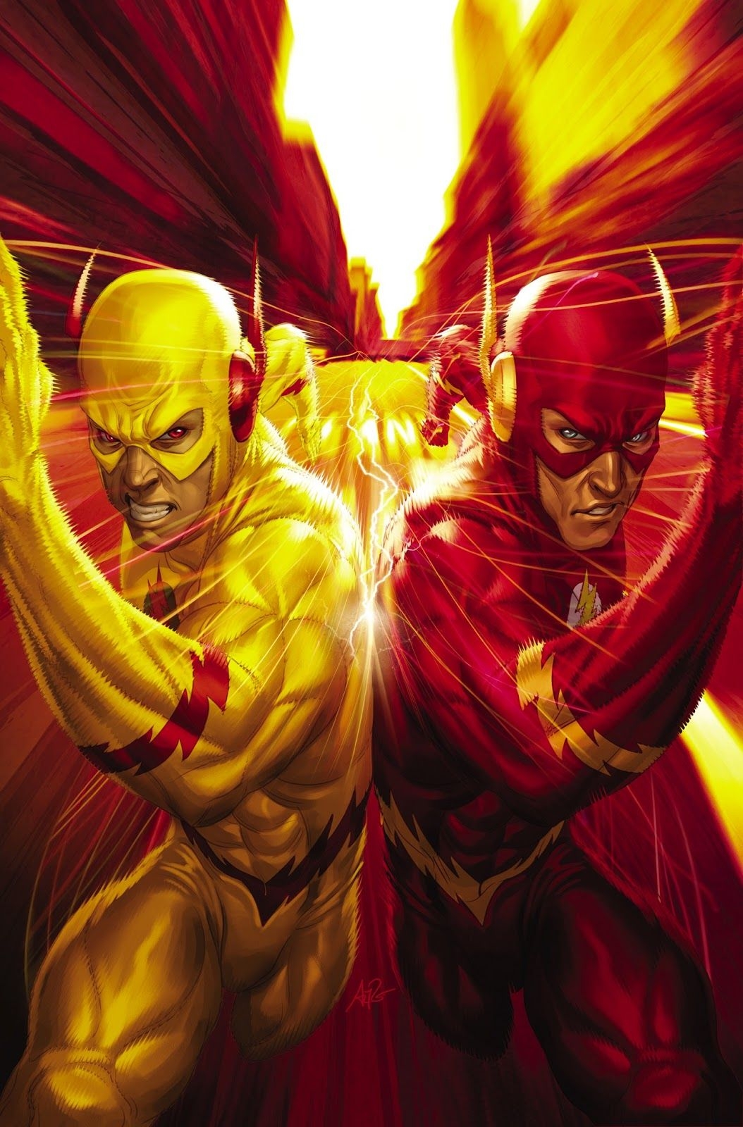 1060x1600 Flash And Reverse Flash HD Wallpaper, Phone