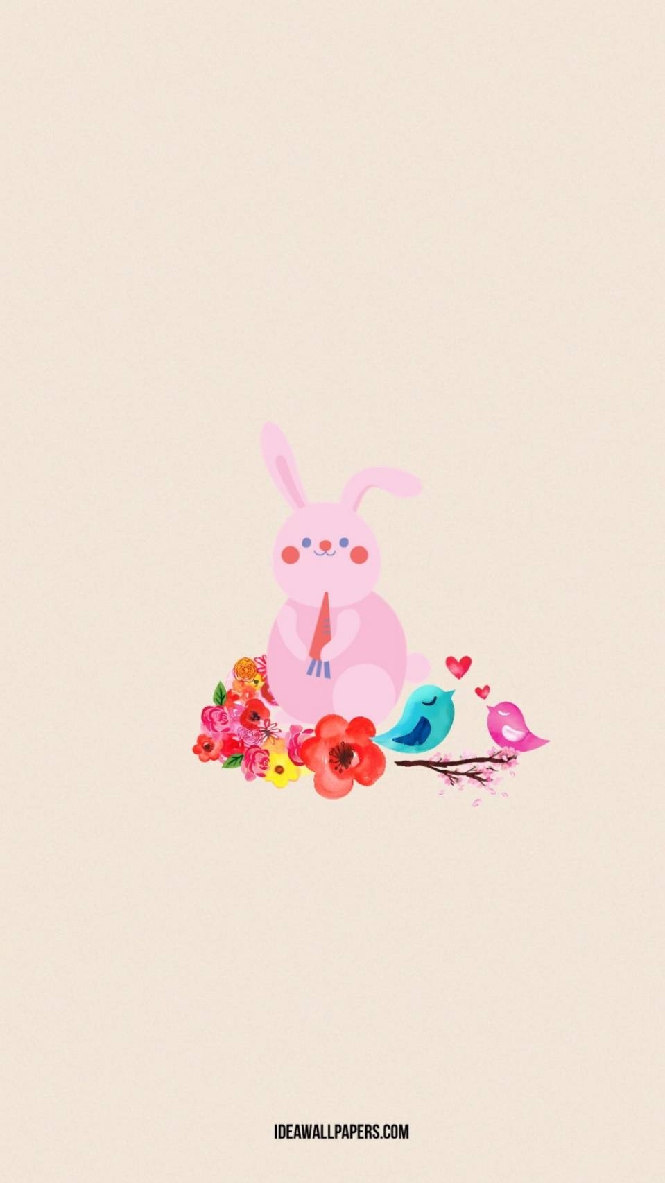 960x1710 Easter Wallpaper Aesthetic Pink Wallpaper, Phone