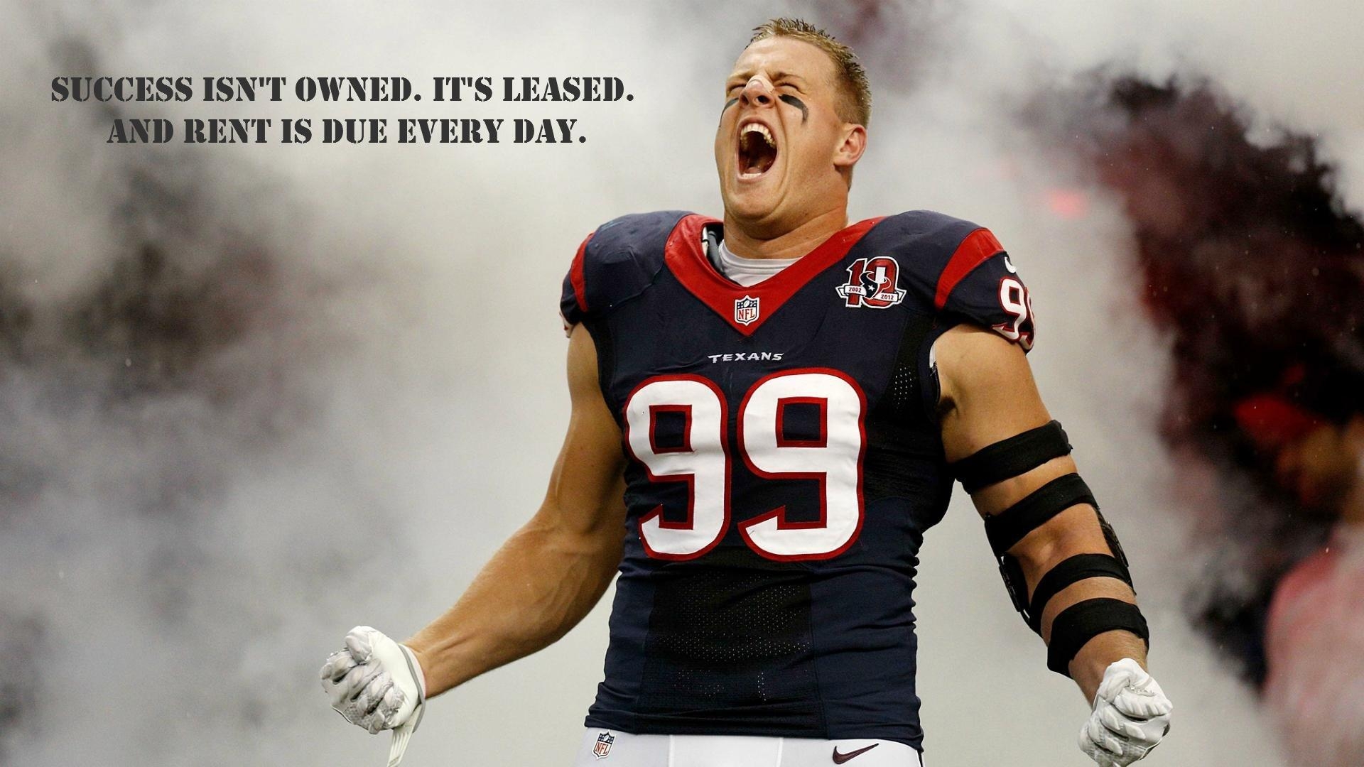 1920x1080 Image J.J. Watt on success (wallpaper quality), Desktop