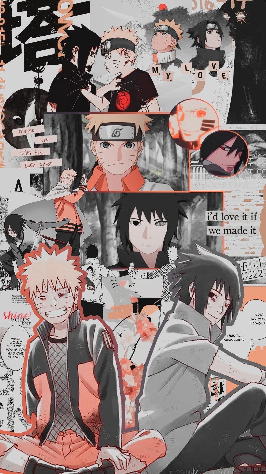 1030x1830 Naruto Collage Wallpaper Free Naruto Collage Background, Phone