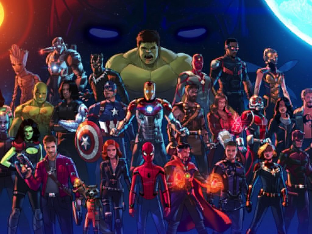 1030x770 Desktop Wallpaper Avengers, Superheroes, Team, Marvel Comics, Fan, Desktop