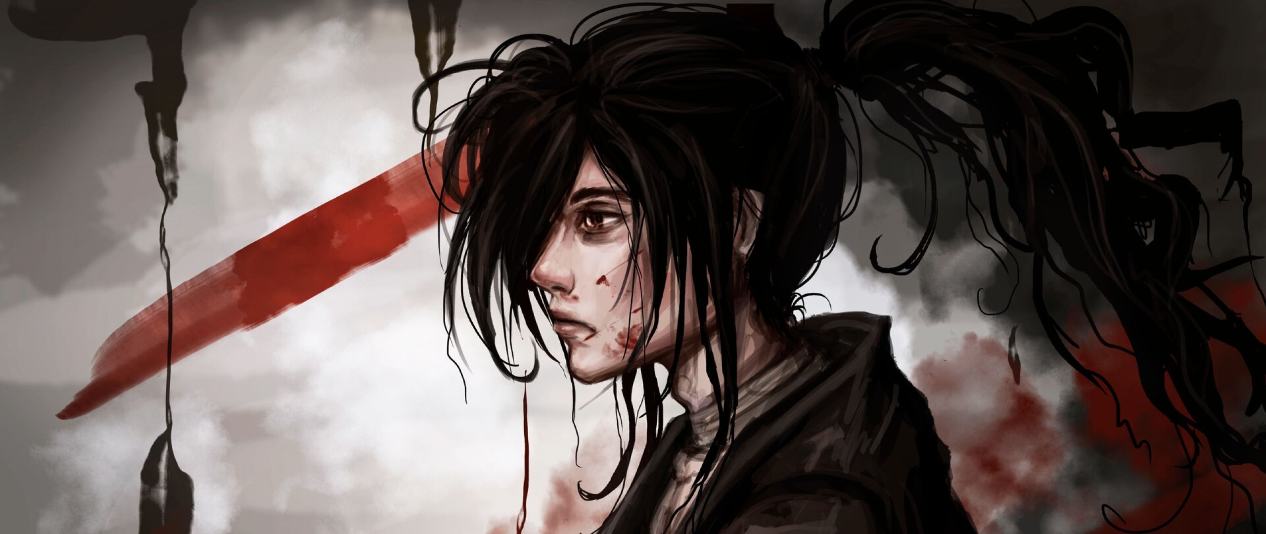 2560x1080 Hyakkimaru In Dororo Anime  Resolution Wallpaper, HD Anime 4K Wallpaper, Image, Photo and Background, Dual Screen