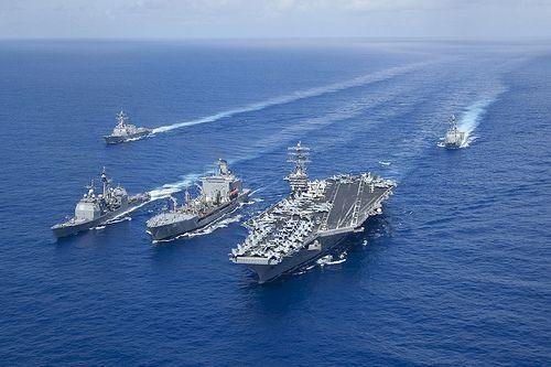 500x340 Nimitz Strike Group Enters 7th Fleet AOR. Commander, U.S. Pacific, Desktop