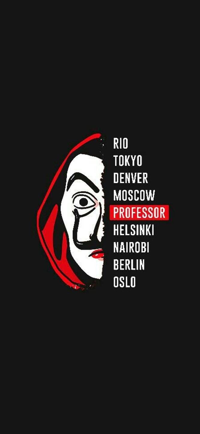 670x1450 Money Heist 4k Wallpaper, Phone
