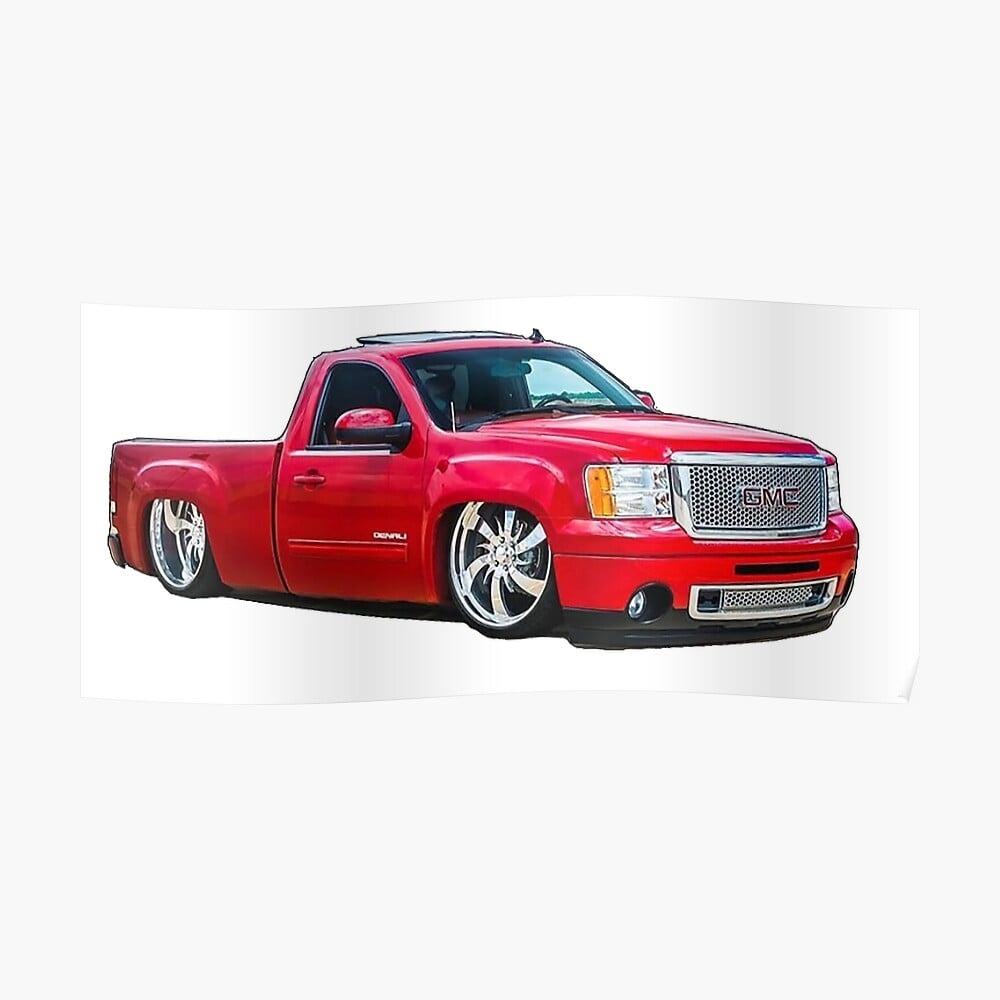 1000x1000 GMC Denali Wheels Sticker, Phone