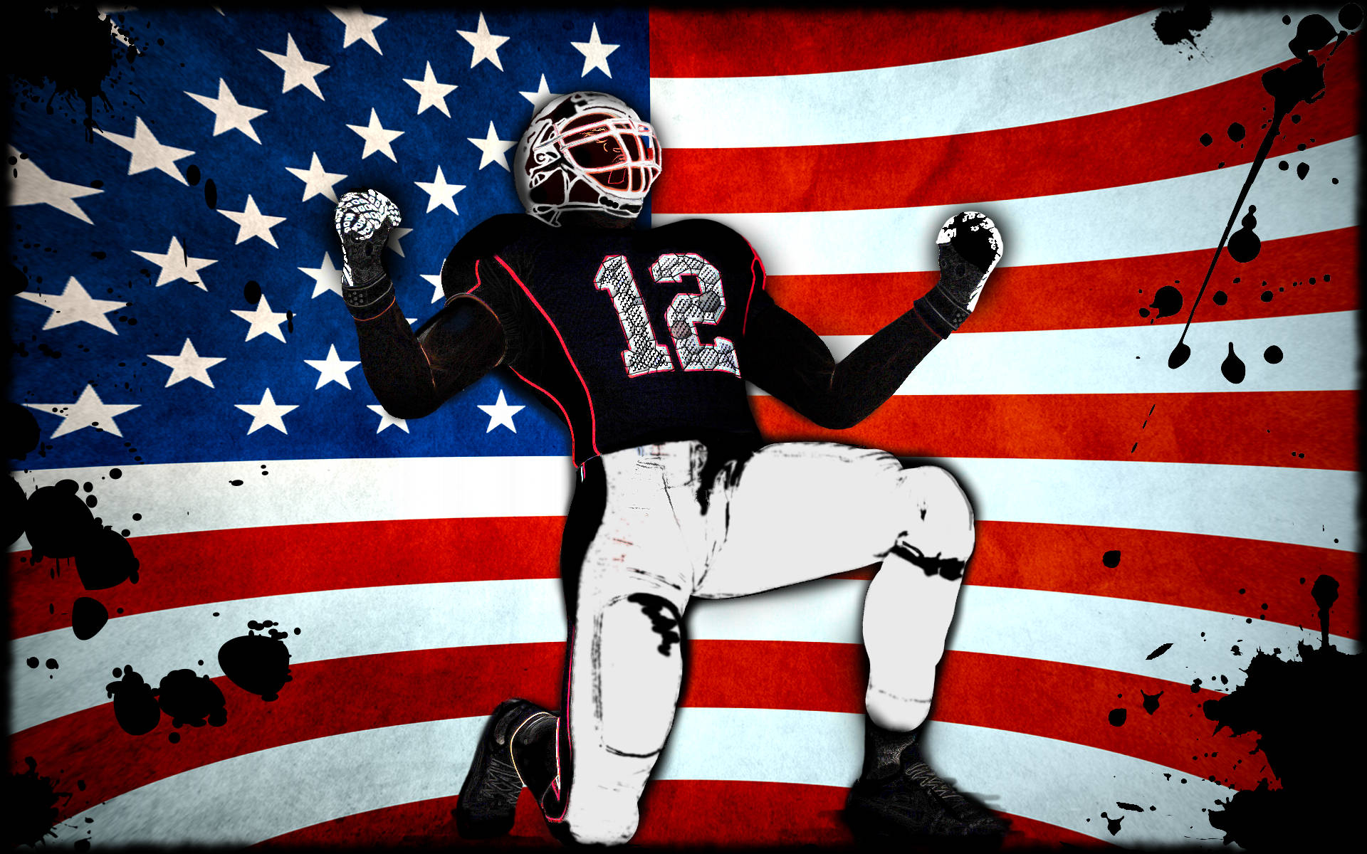 1920x1200 Download American Football Player Wallpaper, Desktop
