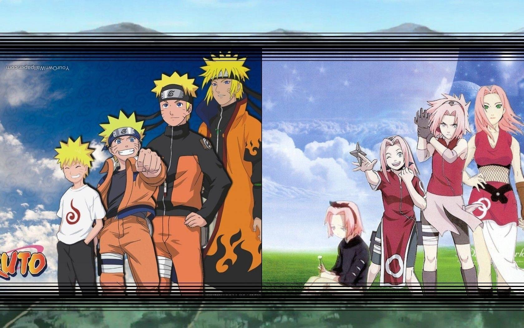 1680x1050 sakura love naruto, Desktop