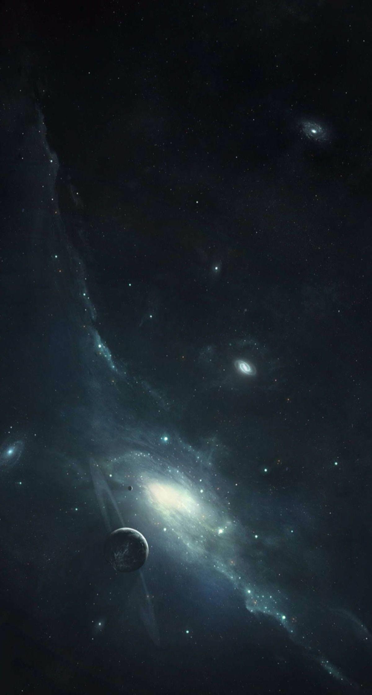 1200x2250 Space Stars Wallpaper, Phone