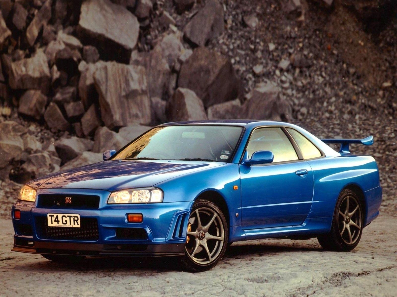 1600x1200 Cars Vehicles Blue Cars Nissan Skyline GT R Nissan Skyline R34, Desktop