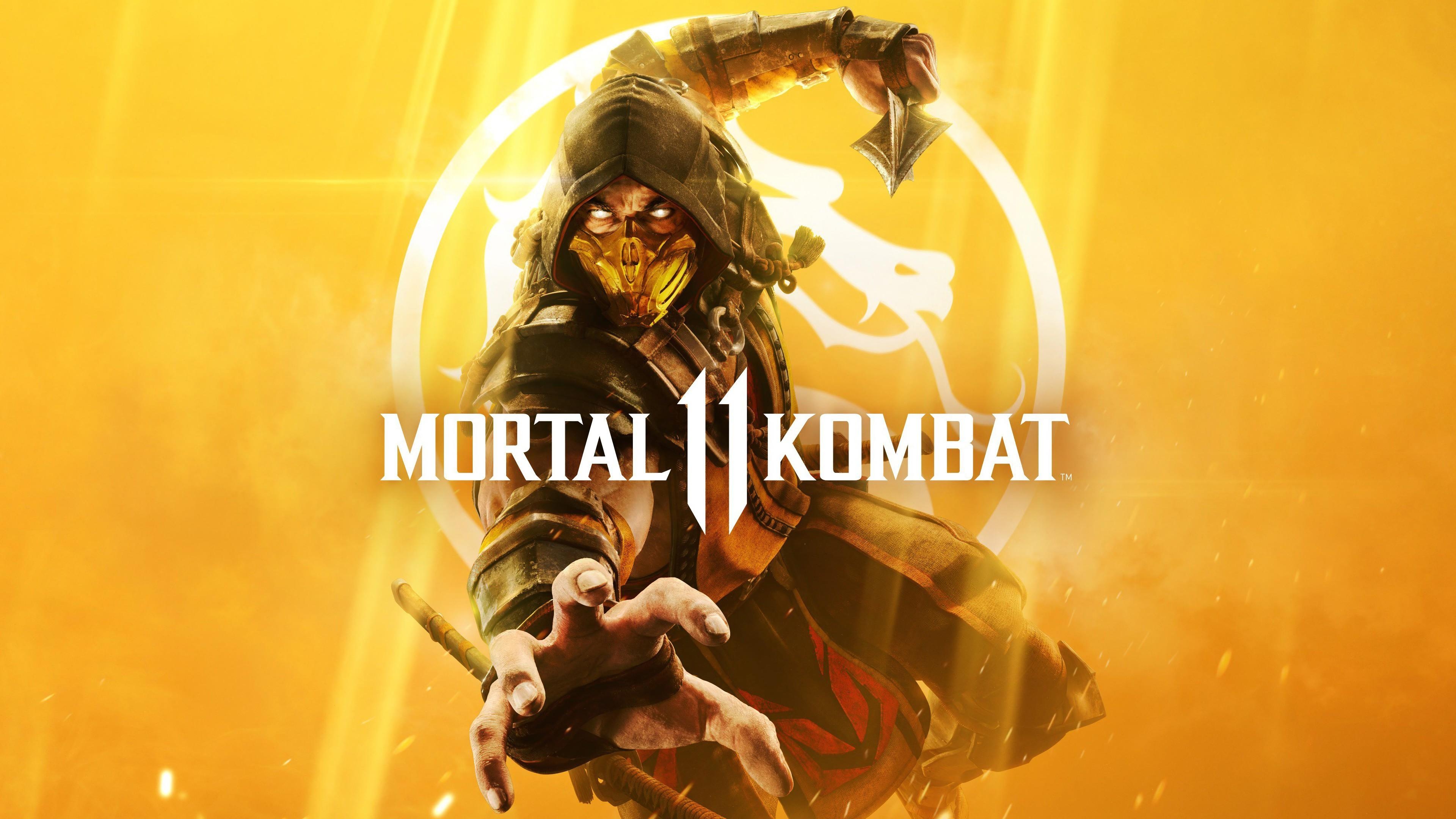 3840x2160 Mortal Kombat 11 Scorpion Wallpaper 4k Ultra HD, Desktop