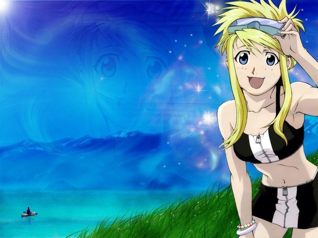 1030x770 Winry Rockbell Full Metal Alchimist Wallpaper HD Wallpaper, Desktop