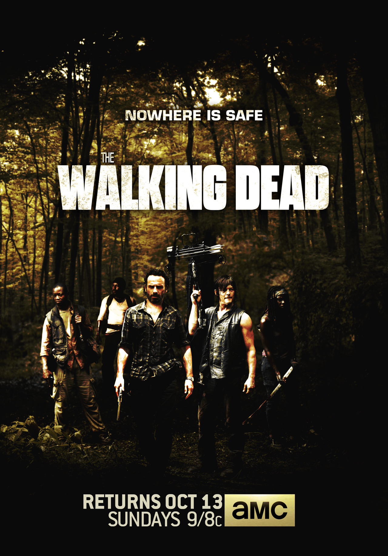 1280x1830 The Walking Dead 8 Poster, Phone