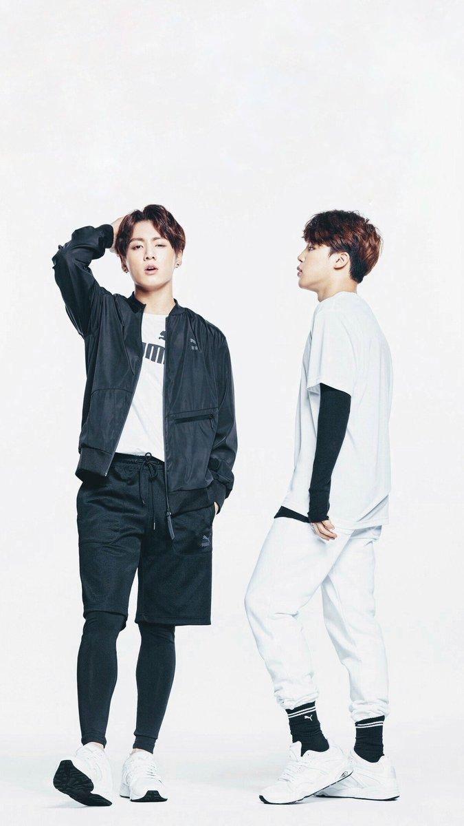 680x1200 Gabon Twitter: BTS x Puma Wallpaper pt.2 Jikook • Vminkook, Phone